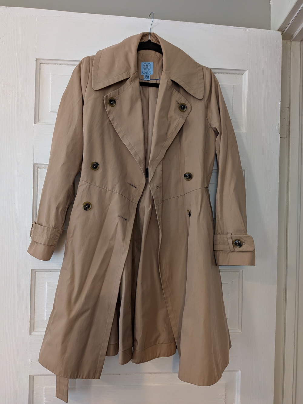 CeCe Trench Coat - Classic With Skirt/Dress Style